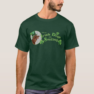 St. Patrick's Day Irish Water Spaniel T-Shirt