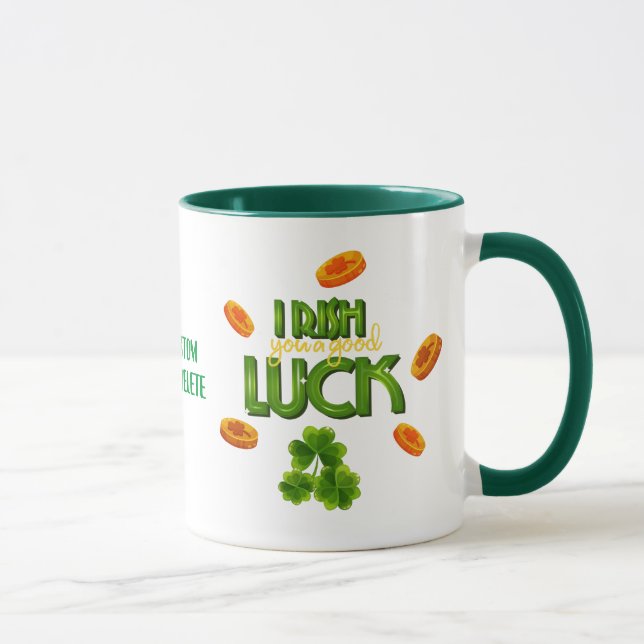 St. Patrick's Day  Irish You a Good Luck Mug (Right)
