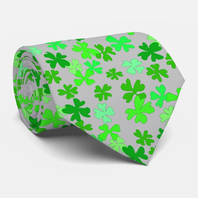 St. Patricks Day Irishman Tie (Rolled)