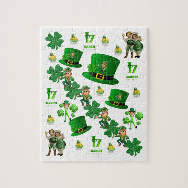 St. Patrick's Day Jigsaw Puzzle (Vertical)