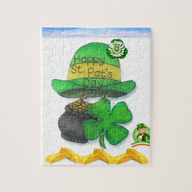 St. Patrick's Day Jigsaw Puzzle (Vertical)