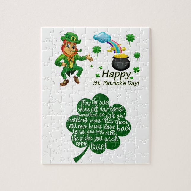 St. Patrick's Day Jigsaw Puzzle (Vertical)