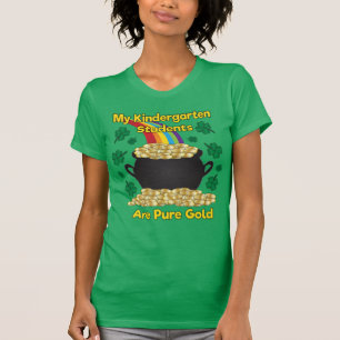 St. Patrick's Day Kindergarten Teacher T-Shirt