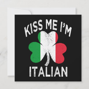 st patricks day kiss me im Italian