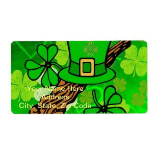 St. Patrick's Day Labels
