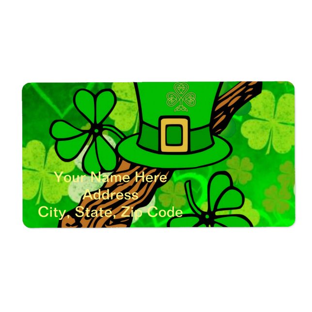 St. Patrick's Day Labels (Front)