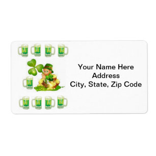 St. Patrick's Day Labels