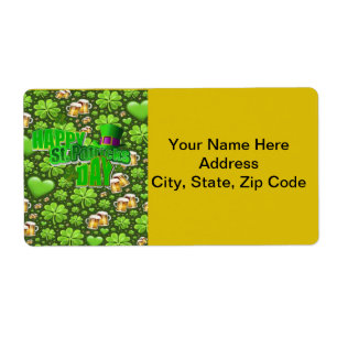 St. Patrick's Day Labels