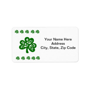 St. Patrick's Day Labels