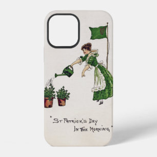 St. Patrick's Day Lady, Vintage iPhone 12 Case
