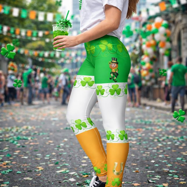 St. Patrick's Day Leggings (Creator Uploaded)