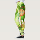 St Patrick's Day Leggings Saint Patrick Pants St.
