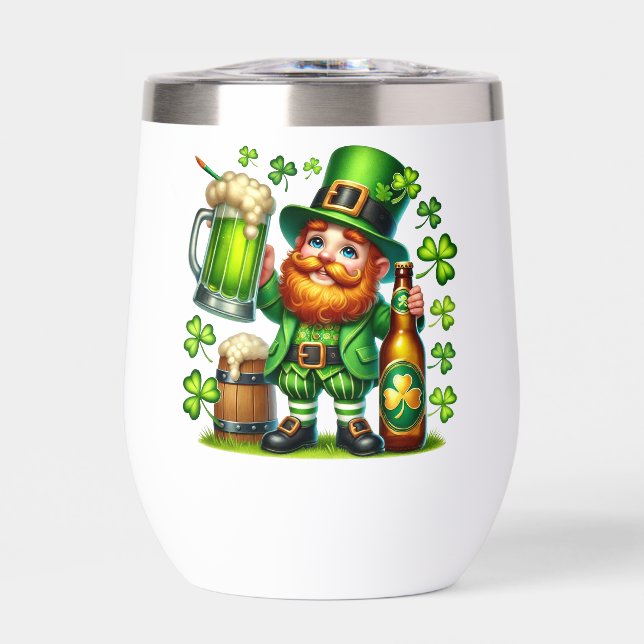 St. Patrick's Day Leprechaun Beer Design-65218 (Front)