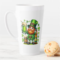 St. Patrick's Day Leprechaun Beer Design-65218