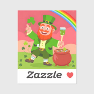 St. Patrick's Day Leprechaun Illustration