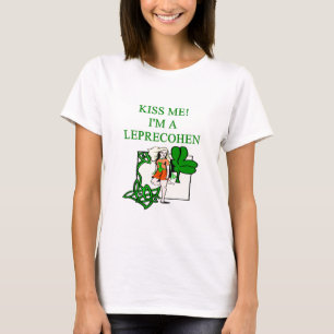 st patrick's day leprechaun jewish irish joke T-Shirt