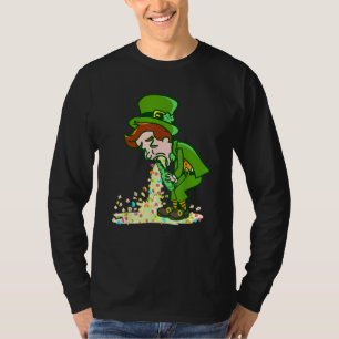 St Patricks Day Leprechaun Shamrock Pattys Day Par T-Shirt