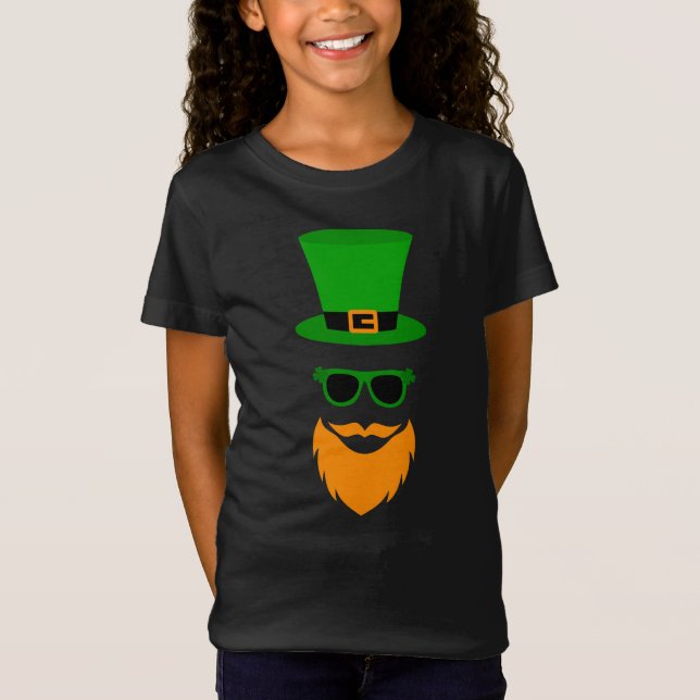 St. Patrick's Day Leprechaun T-Shirt (Front)