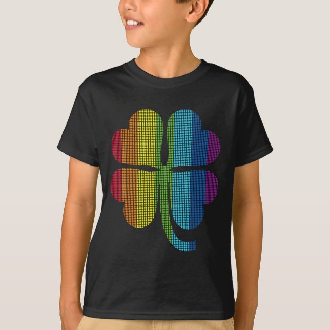 St. Patrick's Day Lgbt - Irish Pride  T-Shirt (Front)