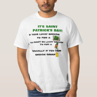 ST. PATRICK'S DAY LUCK tee
