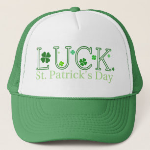 St. Patrick's Day "Luck" Trucker Hat