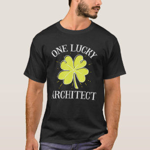 St Patricks Day Lucky Architect T-Shirt