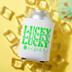 St Patrick's Day Lucky greenstylish Can Cooler
