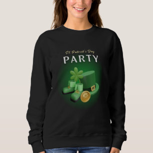 St. Patricks Day Lucky Irish -Funny Lucky Irish Sweatshirt