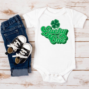 St. Patrick's Day Lucky One Baby Bodysuit