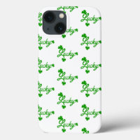 St, Patricks Day Lucky Shamrock Green Clover Leaf