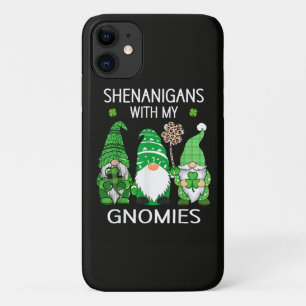 St Patricks Day Lucky Shamrock Leopard Case-Mate iPhone Case