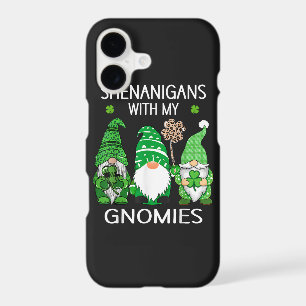 St Patricks Day Lucky Shamrock Leopard Gnomes 