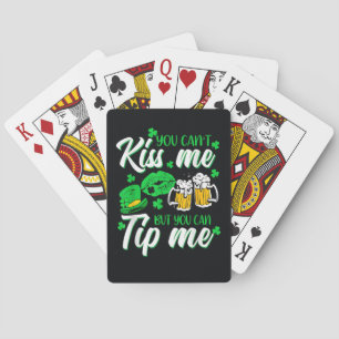 St Patrick's Day Lucky Shamrock Playing Cards