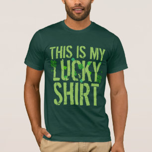 St. Patrick's Day Lucky Shirt Lucky shamrocks