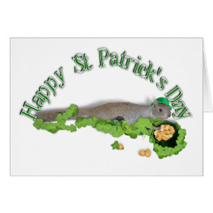 St. Patrick's Day Lucky Squirrel  
