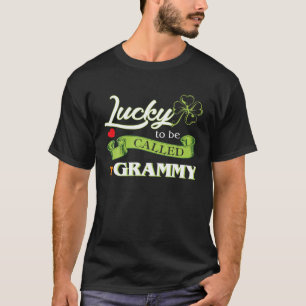 St. Patrick's Day Lucky To Be Called Grammy Grandm T-Shirt