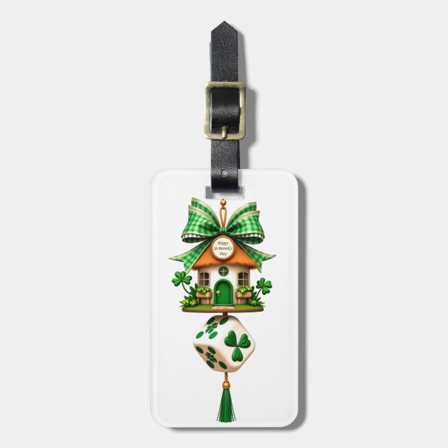  St. Patrick's Day Luggage Tag (Front Vertical)