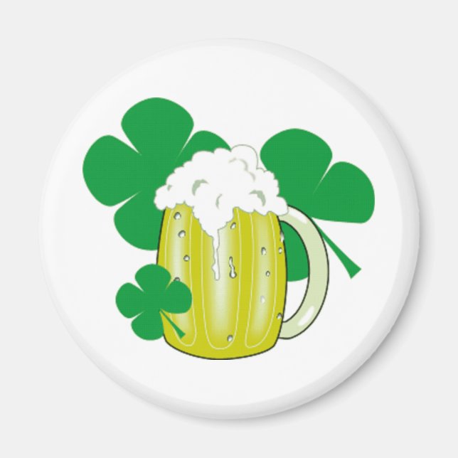 St Patrick's Day Magnet (Front)