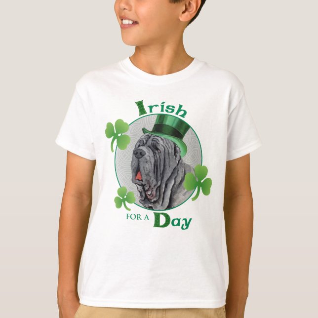 St. Patrick's Day Mastino T-Shirt (Front)