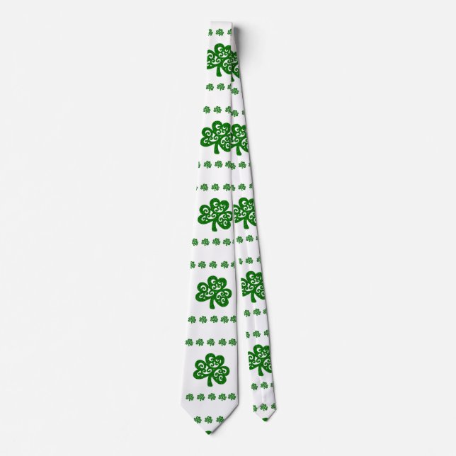 St. Patrick's Day Men Designer Ties (Front)