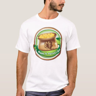 St Patrick's Day Men's T-shirt/Pot of Gold T-Shirt