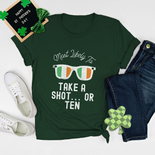 St Patricks Day Most Likely to Group Matching T-Shirt