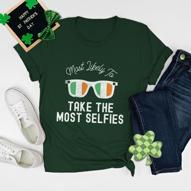 St Patricks Day Most Likely to Group Matching T-Shirt (Creator Uploaded)