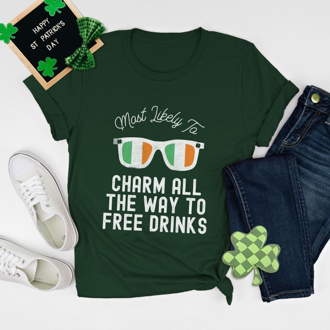 St Patricks Day Most Likely to Group Matching T-Shirt (Creator Uploaded)