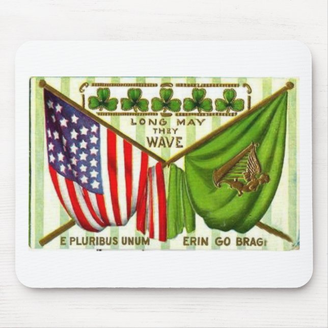 St. Patrick's Day Mouse Pad (Front)