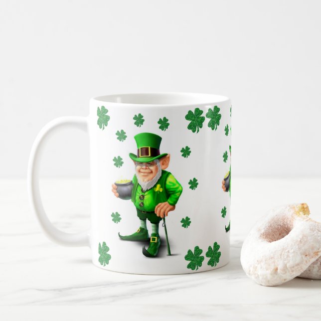 St. Patrick's Day Mug (With Donut)