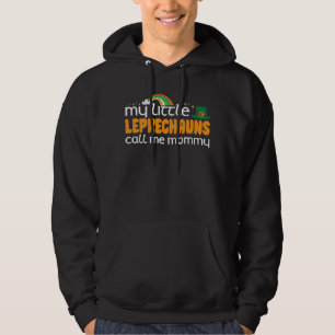 St Patrick's Day Mum Mummy's Lucky Charm Irish Mot Hoodie