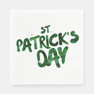 St Patrick's Day Napkin