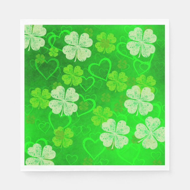 St Patrick's Day Napkin (Front)
