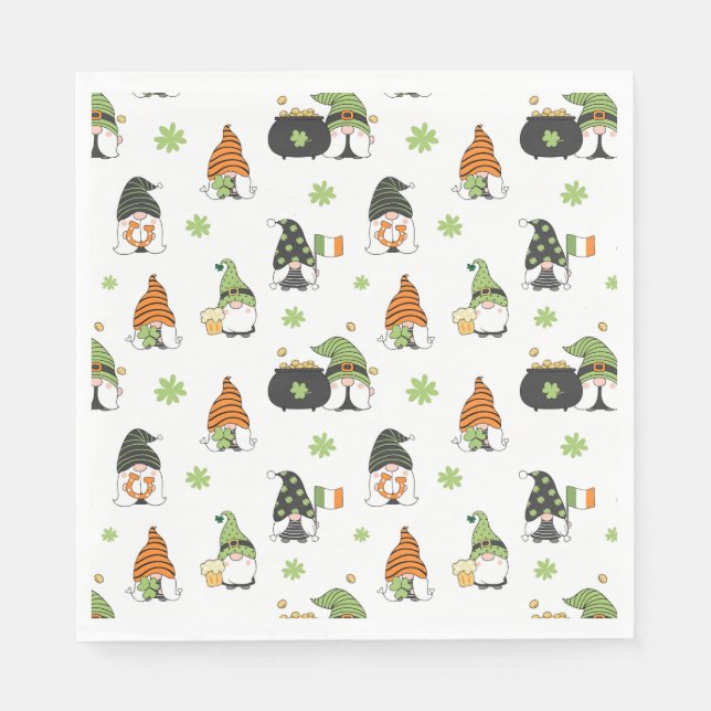 St Patrick's Day Napkins (Front)